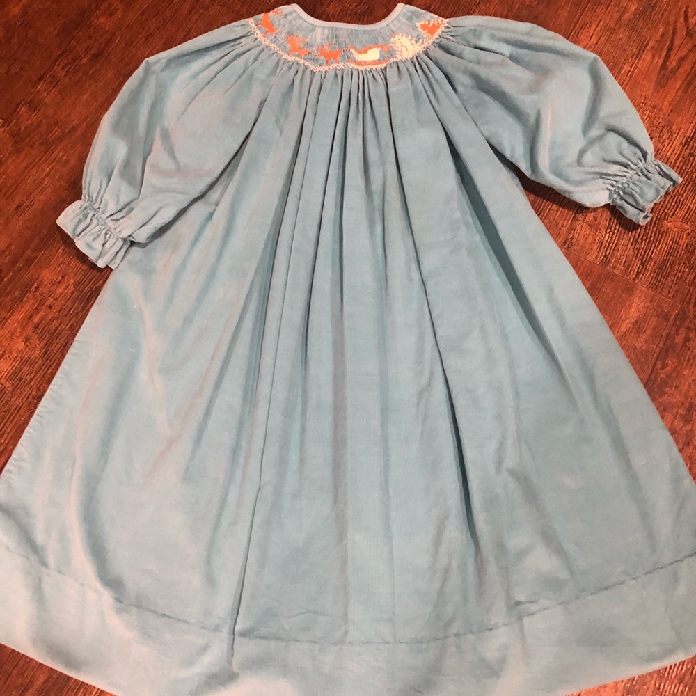 Size 4 Smocked Christmas dress